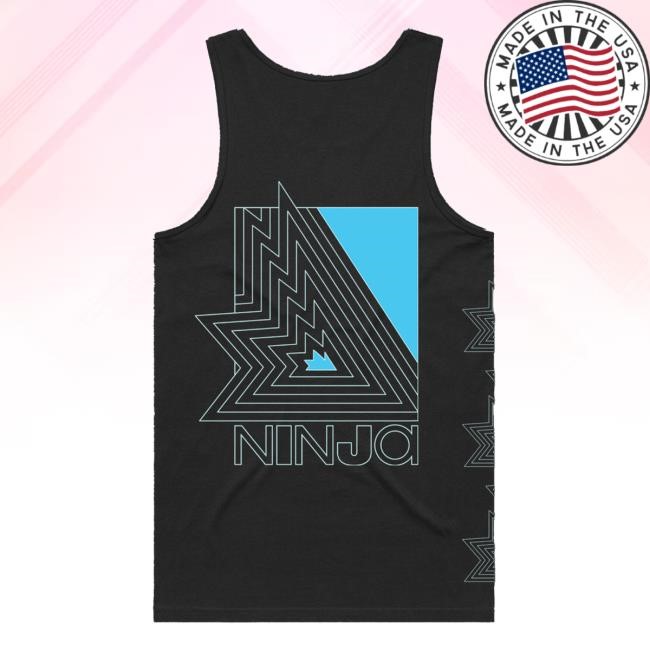 Team Ninja Official Merch Store Ninja Black Tank Top T-Shirts Team Ninja Clothing Shop Teamninja Collection