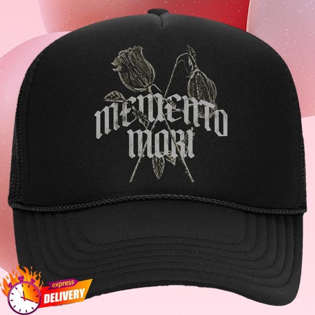 Official Joe Bartolozzi Merch Store Joe Bartolozzi Memento Mori Black Trucker Cap Official Joe Bartolozzi Merch Store Joe Bartolozzi Memento Mori Black Trucker Hat