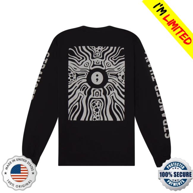 Official Stranger Than Merch Black Long Sleeve T Shirt Stranger Than Long Sleeve White Hoodie