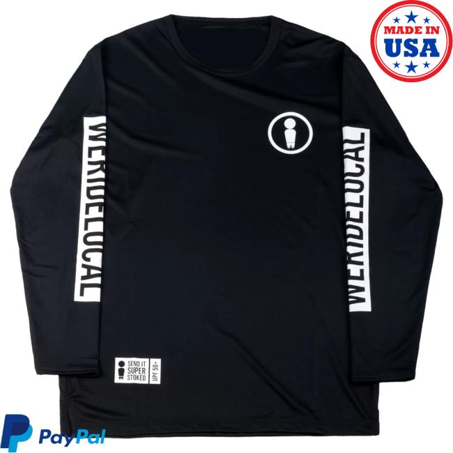 Official We Ride Local x FullSend Union Black Longsleeve Rash Vest