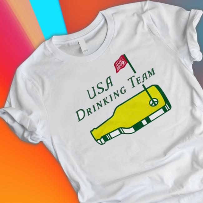 Usa Drinking Team Masters Parody Tee Shirt