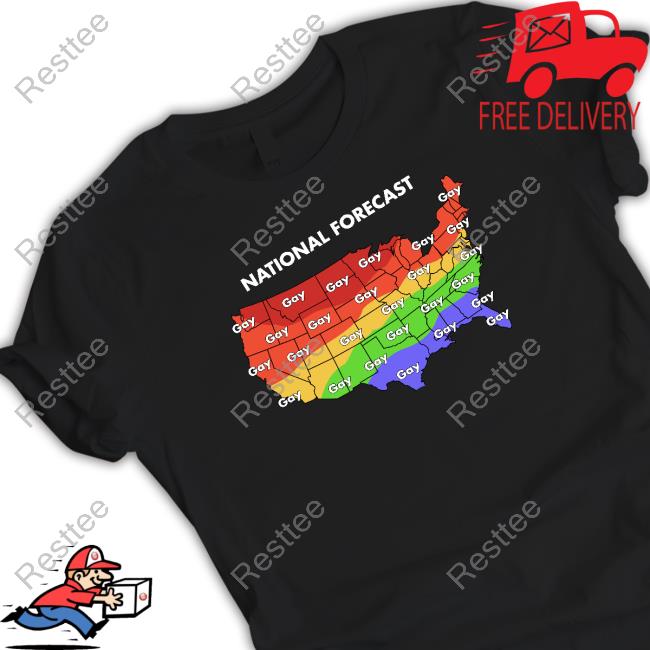 Official National Forecast Gay Gay Gay Shirt
