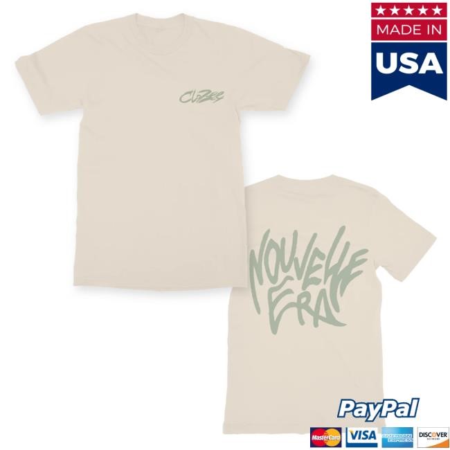 CloZee Store CloZee - Cream Nouvelle Era Tee CloZee Store CloZee - Cream Nouvelle Era New Shirt