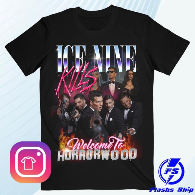 Official Ice Nine Kills Merch Store Welcome To Horrorwood New Shirt Ink Merch IceNineKills