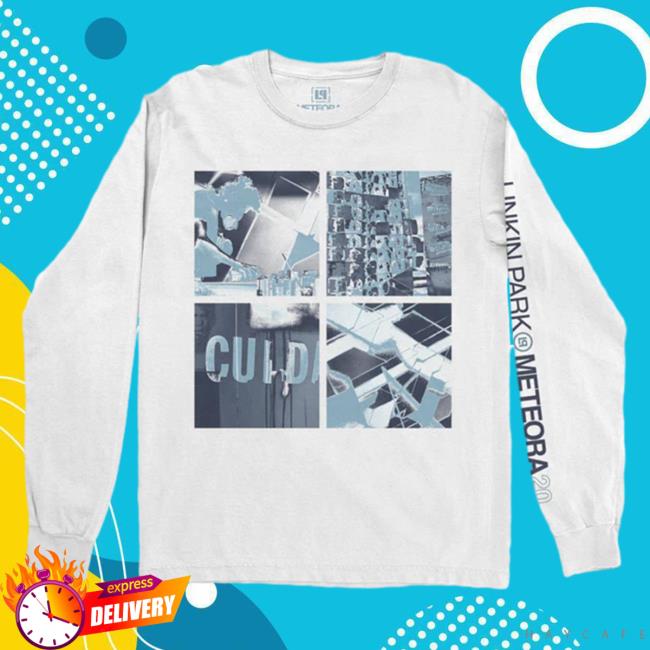Linkin Park Merch Meteora Boxes White Long Sleeve T-Shirt