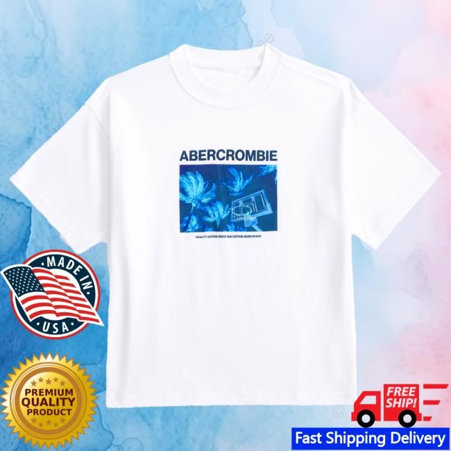 Official Abercrombie And Fitch Merch imagery graphic logo New Shirt