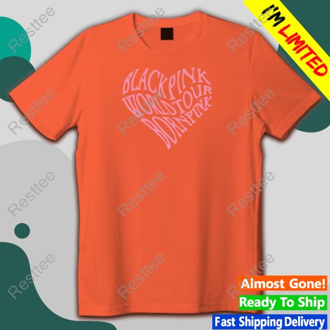 Rosé Blackpink World Tour Born Pink Tee Shirt Lover Girl