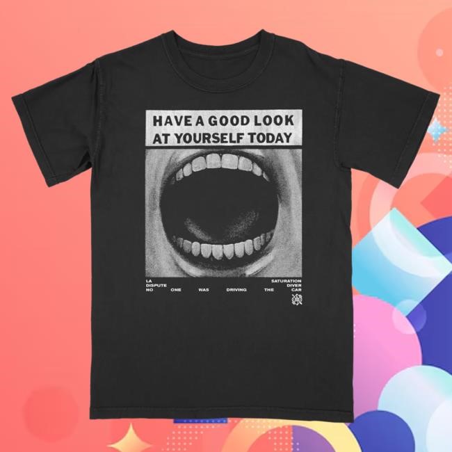 Official Hello Merch La Dispute Saturation Diver Shirts HelloMerch
