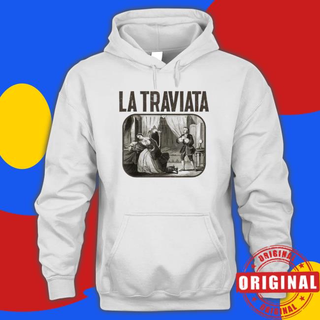 Giuseppe Verdi La Traviata Opera Design For A Opera Vocalist Crewneck Sweatshirt