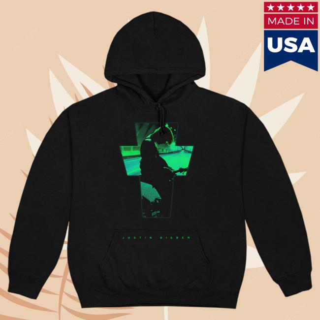 Official Justin Bieber Merch Store Shop Justin Bieber Cross Photo Attractive Hoodie JustinBieber Apparel Clothing