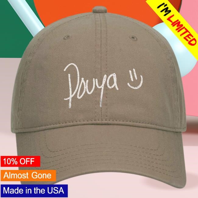 Official Pouya Merch Store Shop Pouya Signature Dad Hat - Green
