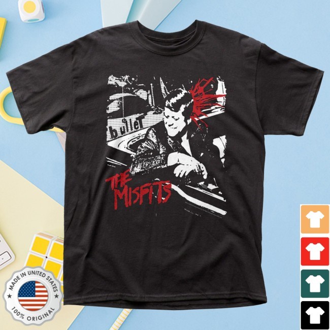 Misfits Bullet Black Tee Misfits Clothing Store