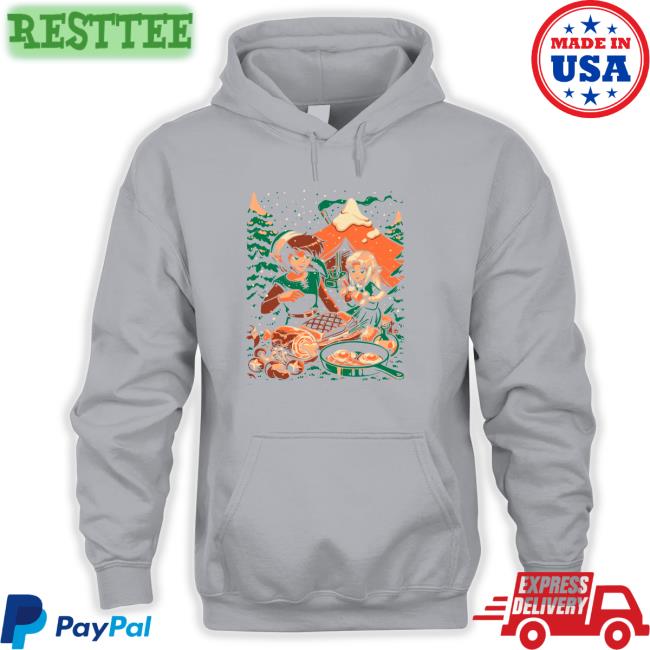 The Yetee Shop Winter Camping Sweatshirt By ixelEyeBat Wario64