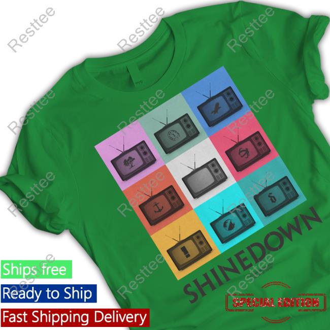 Shinedown Merch Shinedown Tv Discography Tee