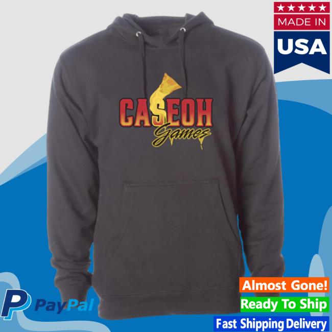 Official Caseoh Game Merch Caseoh Games Caseohgames Hood Black