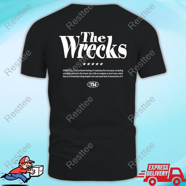 The Wrecks Wavy Tee Official The Wrecks Merch Wavy Tee