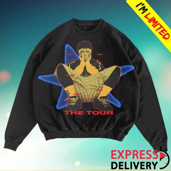 Hit Me Hard And Soft The Tour Crewneck Black Sweatshirt Billie Eilish