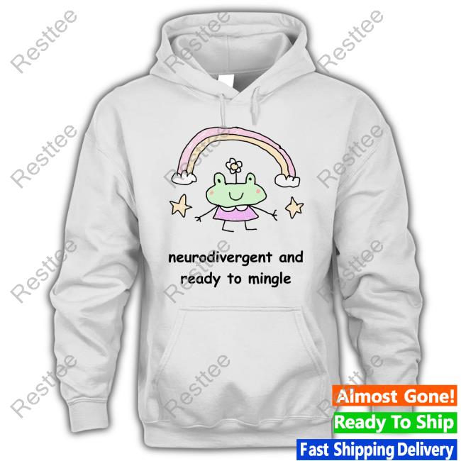 Official Neurodivergent And Ready To Mingle Tee Shirt