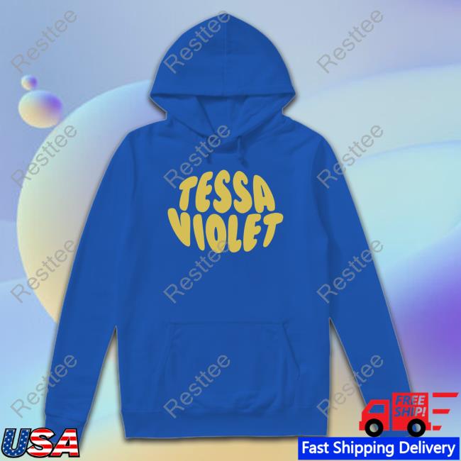 Tessa Violet Bubble Text Tee Tessa Violet Store Bubble Text Hoodies