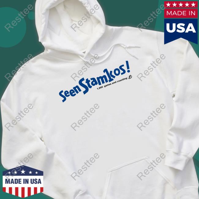 Seen Stamkos 1000 Games And Counting T Shirt