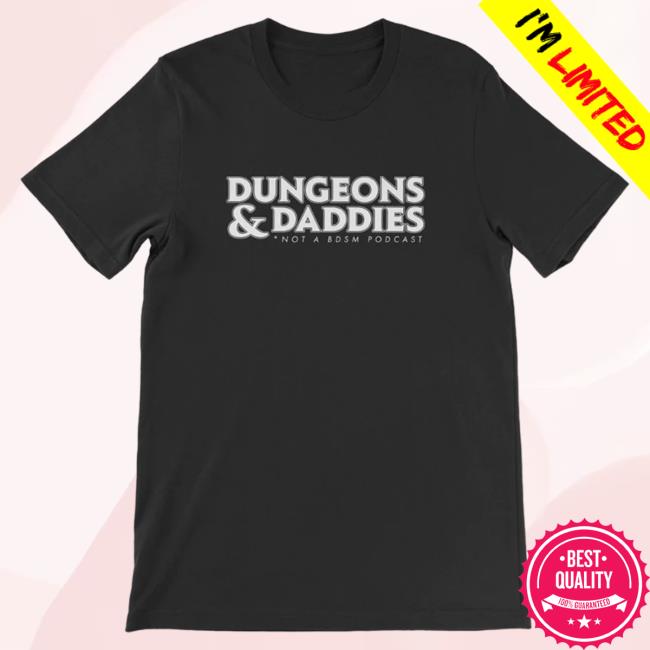 Official Dungeons And Daddies Merch Store Dungeons & Daddies Logo Tshirt Dungeonsanddaddies Shop Christmas Shopping!