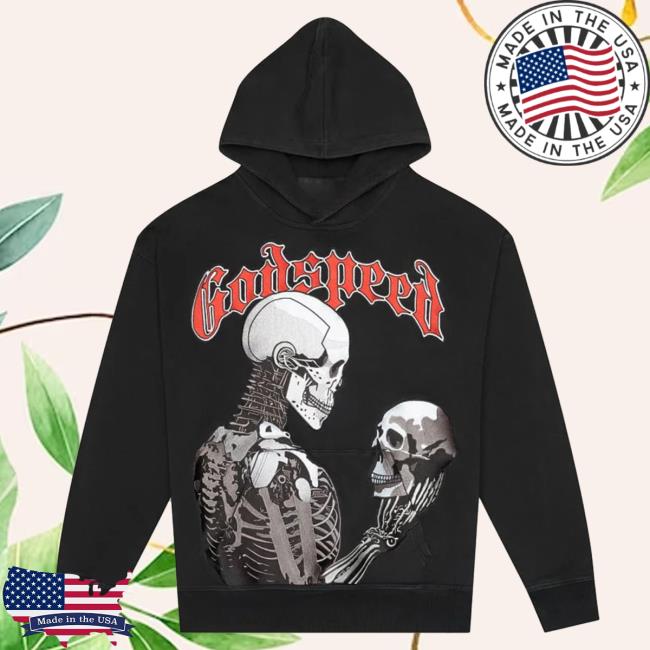 Official Godspeed Nyc Clothing Merch Mankind Vs Ai Long Sleeve Tee (Black)