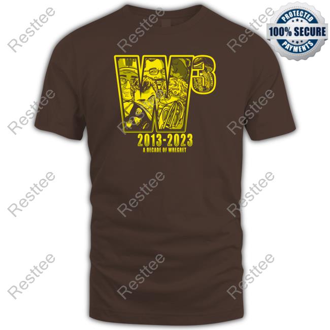 A Decade Of Wregret Tee Shirts Brian Zane