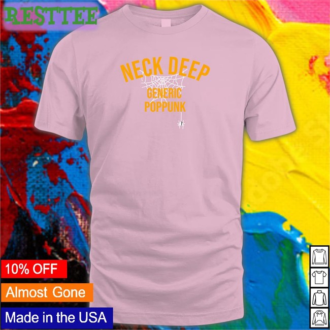 Neck Deep Generic Pop Punk Shirt Neckdeepuk