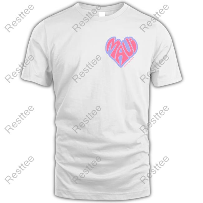 Maui Heart T Shirt
