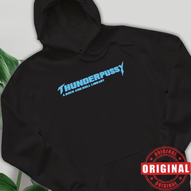 Thunderpussy A Rock And Roll Library Tee