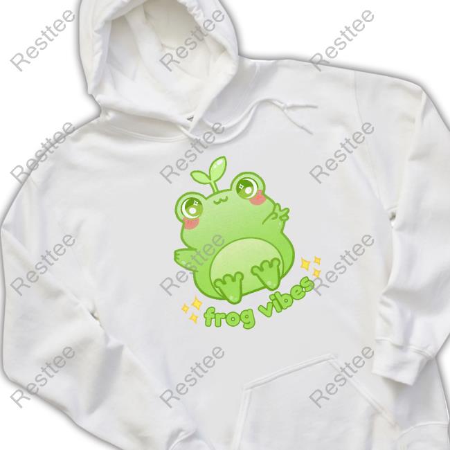 Froggycrossing Merch Frog Vibes Hoodie Crowdmade Froggycrossing Merch Frog Vibes T Shirt
