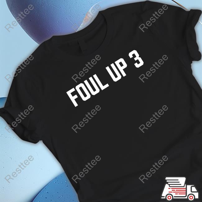 Foul Up 3 Shirt Black