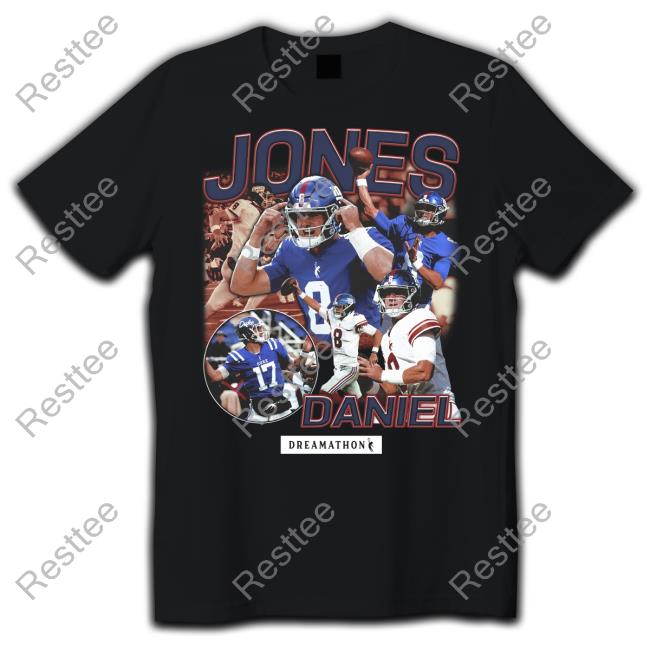Daniel Jones Giants Dreams Shirt Dreamathon Merch President Of The Dj Fan Club New York Giants