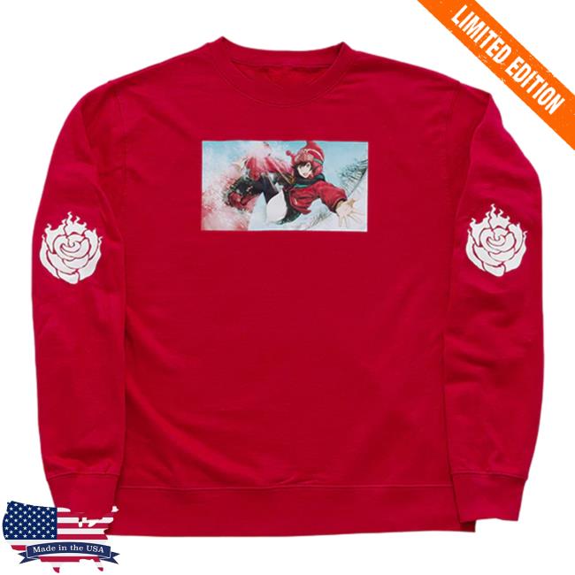 Official Roosterteeth RWBY Ice Queendom Dream Ruby Pullover Hoodie