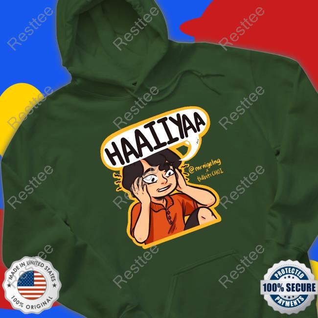 Uncle Roger Haaiiyaa White Hoodie Haaiiyaa White T-Shirt