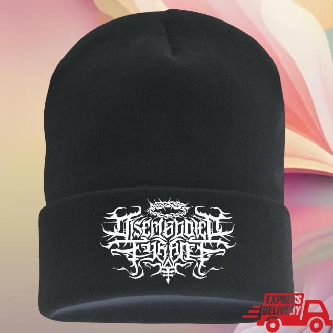 Official Rauw Alejandro Merch Store Shop Disembodied Tyrant "White Logo" Beanie Official Rauw Alejandro Merch Store Shop Disembodied Tyrant "White Logo" Beanie