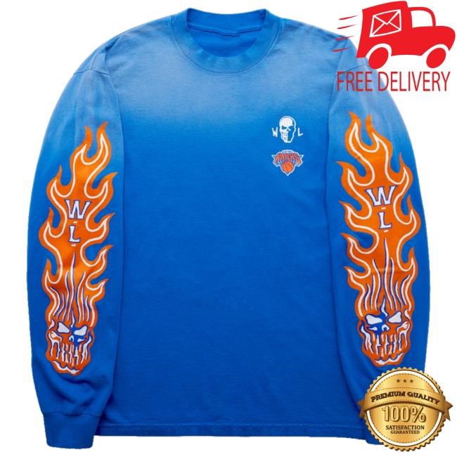 Official Warren Lotas Merch Shop New York Knicks L/S | Warren Lotas Official Warren Lotas Merch Shop New York Knicks Long Sleeve Shirt | Warren Lotas