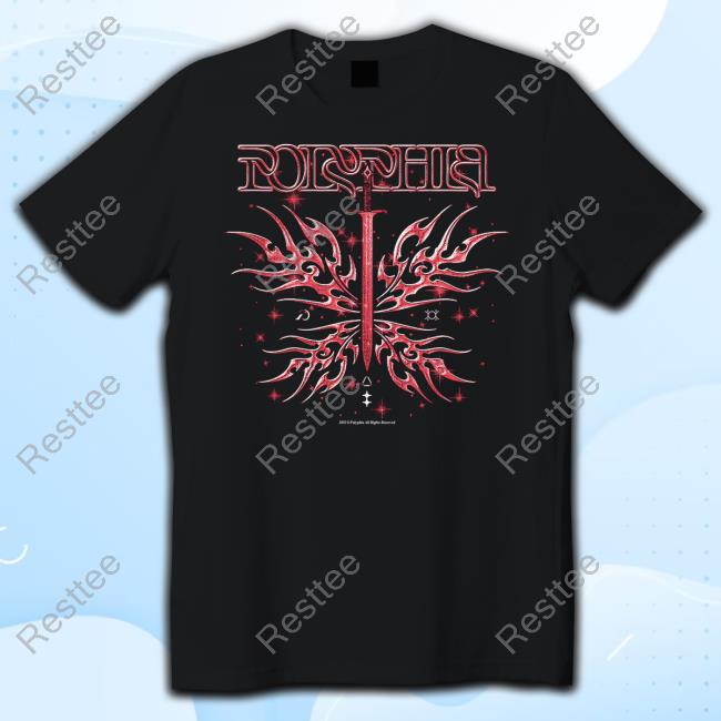 Polyphia Shop Tribal Butterfly Polyphia All Rights Reserved Tee Shirt