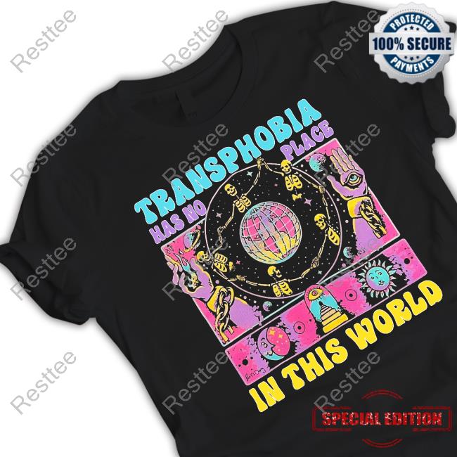 Transphobia Has No Place In This World Long Sleeve T Shirt Transphobia Has No Place In This World Tee Shirt Demi Adejuyigbe Electrolemon