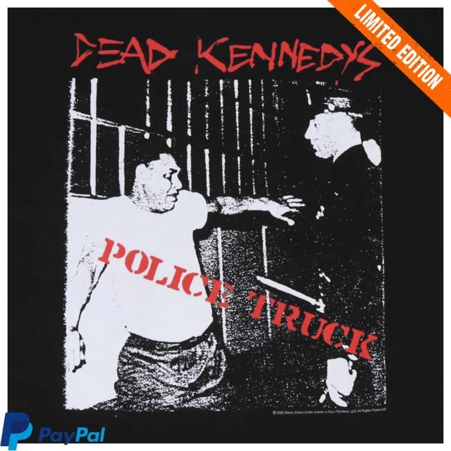 Hello Merch Dead Kennedys Police Truck Black Tees HelloMerch