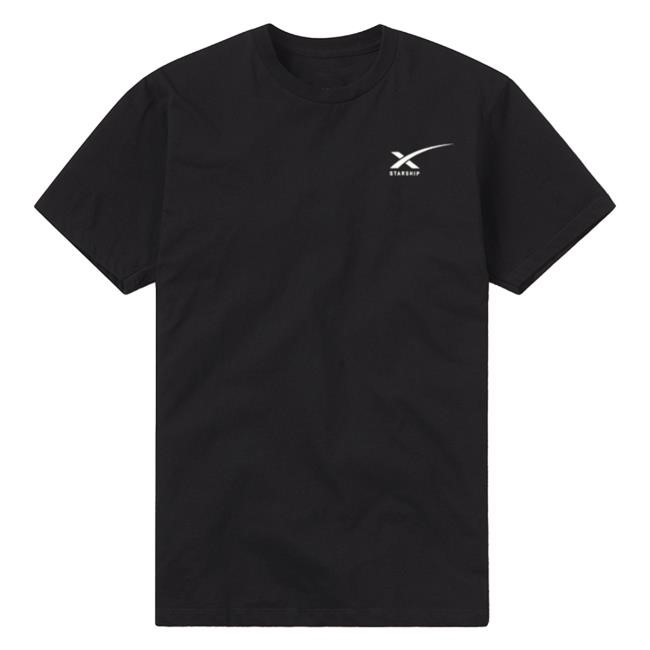 Official Spacex Store Merch Unisex Starship Flight 4 T Shirt