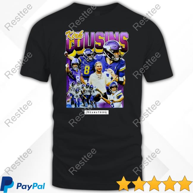 Kirk Cousins Tee Shirt Dreamathon