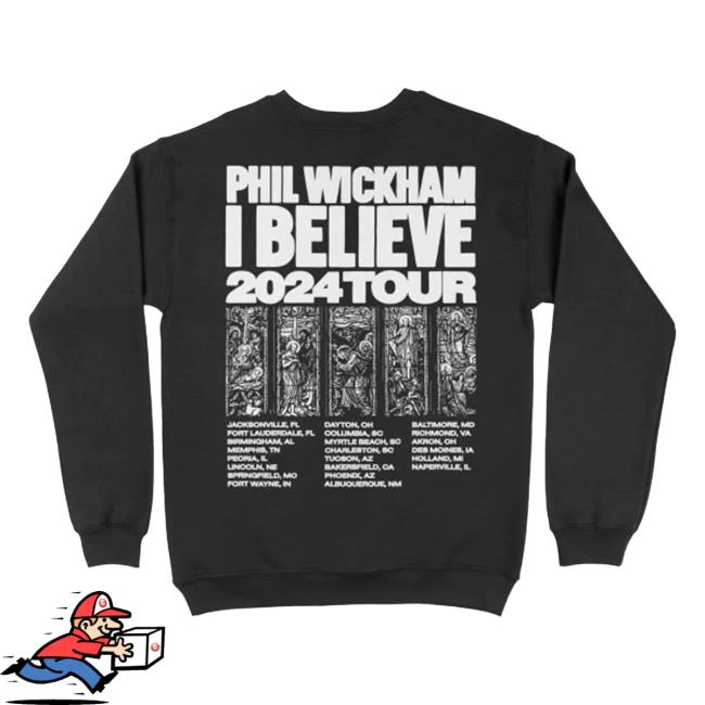 Official Phil Wickham Merch Store Shop I Believe Tour '24 Hoodie PhilWickham