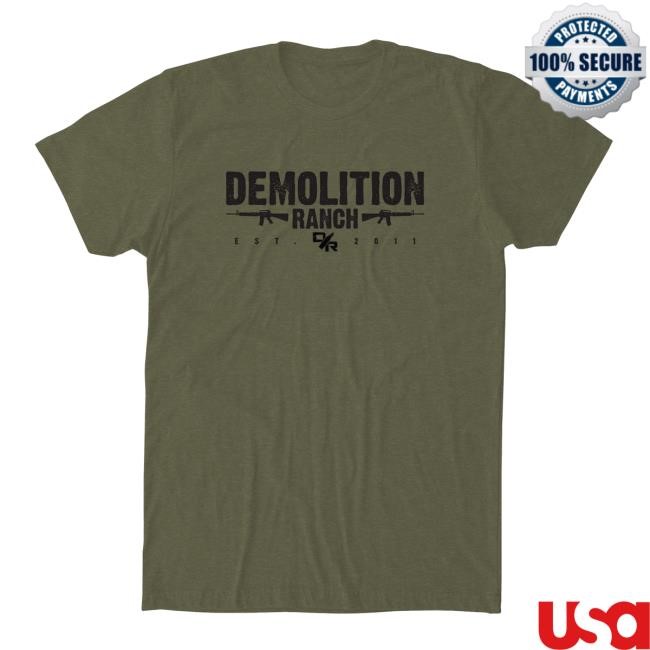 Demolition Ranch Merch Demolition Ranch Demo Double AR New Shirt - Bunker Branding Co