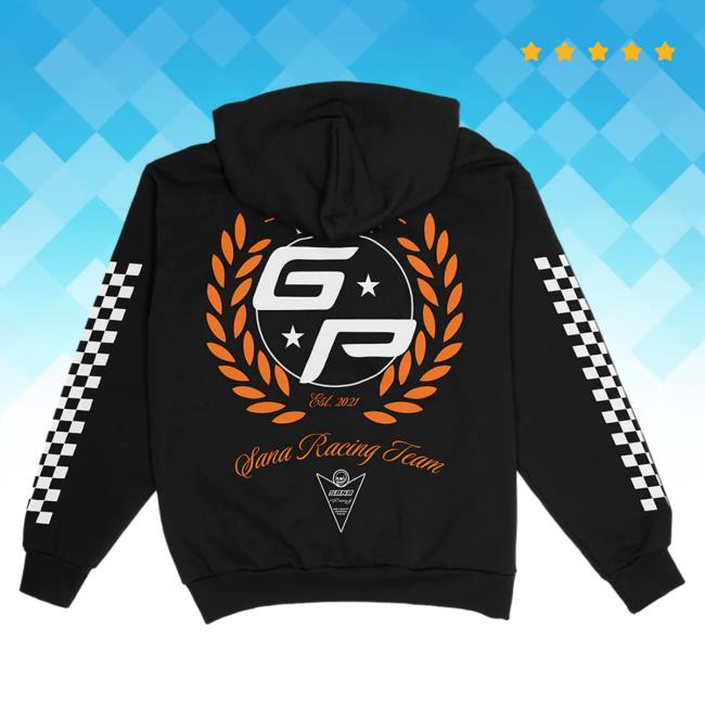Official Sana Detroit Red Wings Sana Detroit Sana Racing Team Attractive Hoodie - Black