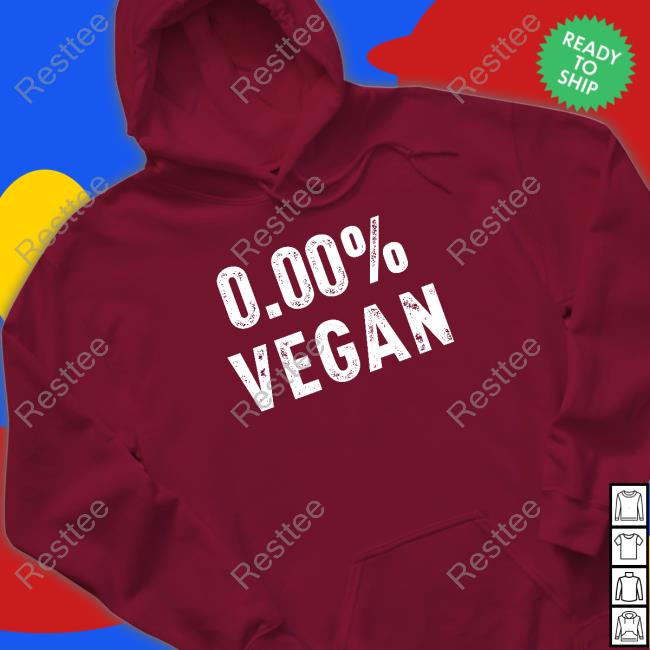 0.00% Vegan Tee Shirt Matt Groark 0.00% Vegan T Shirt