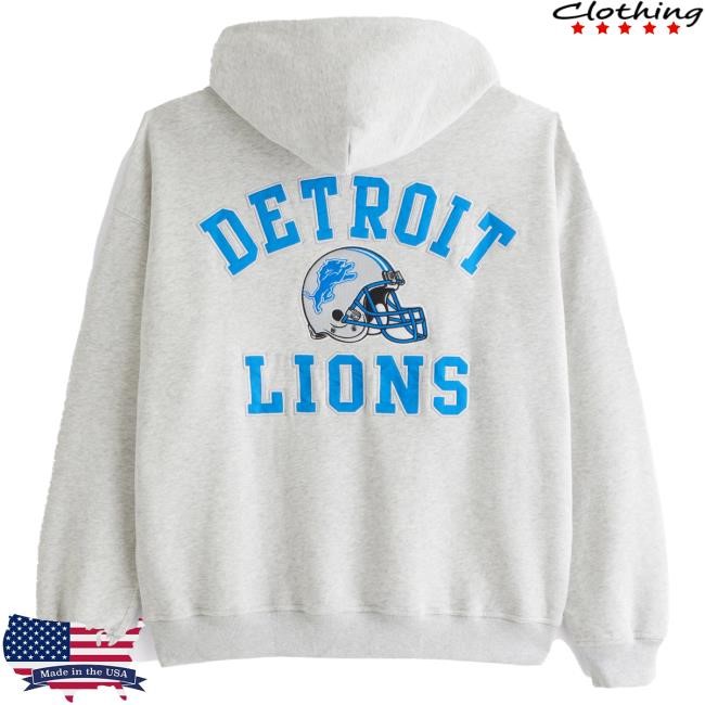 Official Abercrombie And Fitch Detroit Lions Graphic Hood NFL by Abercrombie Official Abercrombie And Fitch Detroit Lions Graphic Hooded Sweatshirt NFL by Abercrombie
