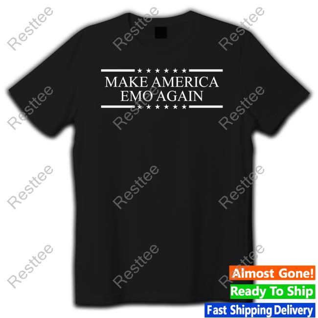 Shirtsthtgohard Make America Emo Again Shirt