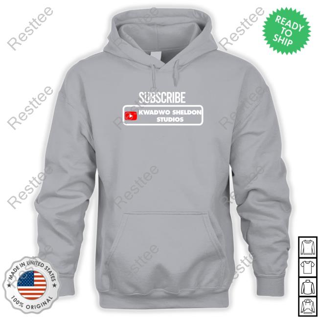 Official Subcribe Kwadwo Sheldon Studios Tee Shirts