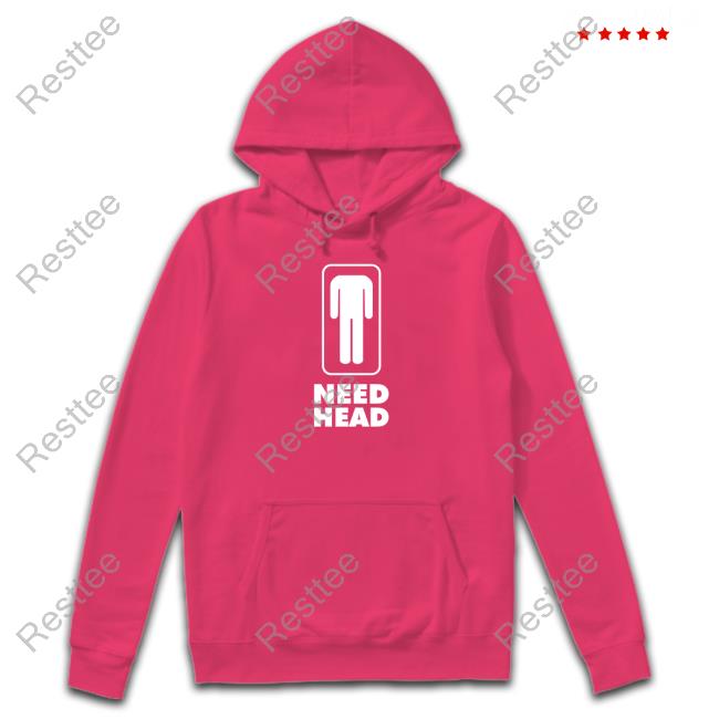 Need Head Black Crewneck Sweatshirt Danny Duncan Merch Need Head Black Sweatshirt Dannyduncan69